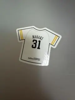 福岡ソフトバンクホークス 正木 31 ステッカー