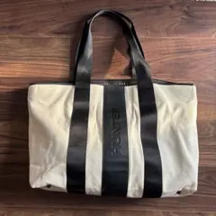 ハンター(HUNTER) トートバッグ アイボリー/ブラック