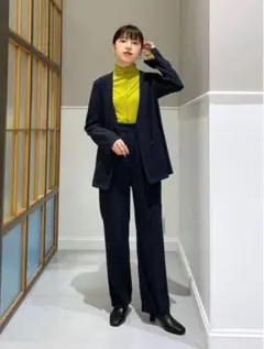 LEPSIM ノーカラージャケット