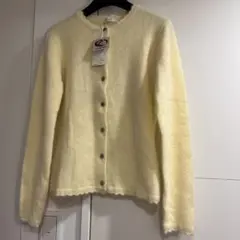ELLE エル　アンゴラ　モヘアカーディガン