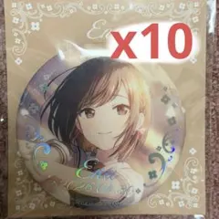 はぴこれ 東雲絵名 箔押し缶バッジ D プロセカ 10点