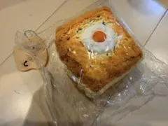 文清ストロング Wenging strong うまかわトースト 目玉焼き