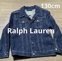 【美品】ラルフローレン POLO インディゴ デニムジャケット G サイズ130