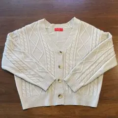 repipi armario ケーブル編みカーディガン Mサイズ