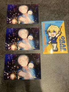 ドズル社 僕らの夏休み おらふくん 2Lブロマイド3枚 おらふ先生1枚 計4枚のサムネイル