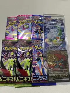ふ*ん様 ポケモンカード 7パックセット + 特別カード