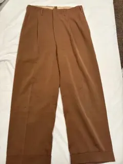 vintage slacks 50s ギャバスラックス　カスリ　絣 50s カスリ柄 スラックス | 707