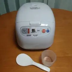 【未使用】SHARP シャープ ジャー炊飯器 KS-F105-W 5合炊き 白 未使用】SHARP シャープ ジャー炊飯器 KS-F105-W 5合炊き 白