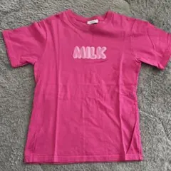 MILK ピンク Tシャツ 半袖のサムネイル