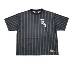 FUBU Mesh Stripe S/S T-shirts XXL ブラックのサムネイル