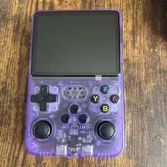 携帯ゲーム機 R36S 本体 パープル