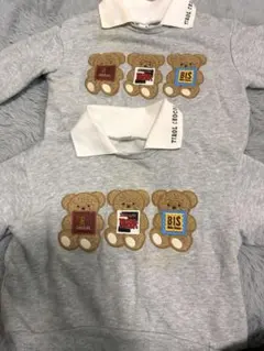 チロルチョコ tiny bear 襟付き トレーナー アプレレクール