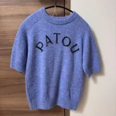 DARUMA  PATOU 半袖ニットセーター S ブラック DARUMA 様専用 PATOU 半袖ニットセーター S ブラック 楽天市場