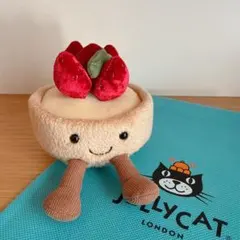 Jellycatジェリーキャット/ストロベリータルト/マスコット