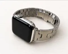 Apple Watchステンレスブレスレット シルバーL