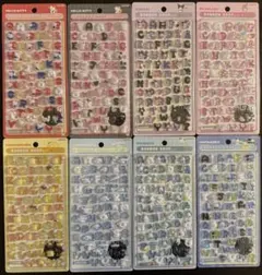 ボンボンドロップシール サンリオ文字moji 全８種コンプリートセット【正規品】