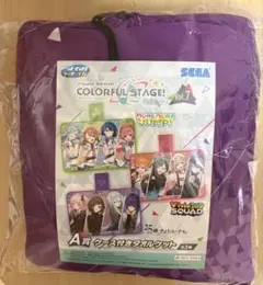 プロセカ　セガラッキーくじ　vol.7 A賞　ケース付きタオルケット　ニーゴ