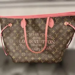 限定品　ルイヴィトン ネヴァーフルMM フラワー ピンク サマーコレクション