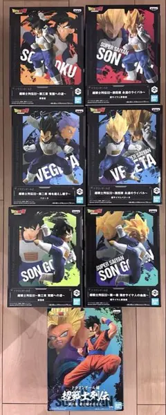 超戦士列伝 ドラゴンボール フィギュア プライズ まとめ売り 孫悟空 孫悟飯