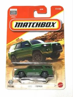 マッチボックス　トヨタ　4ランナー　ミニカーのサムネイル