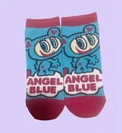 平成女児 エンジェルブルーナカムラくんキャラクターソックス