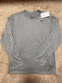 ナイキ Nike Dri-FIT メンズ ロングスリーブ  Tシャツ　グレーL