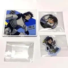 ヒロアカ 飯田天哉 まとめ売り アクリルスタンド コースター 缶バッジ くら寿司