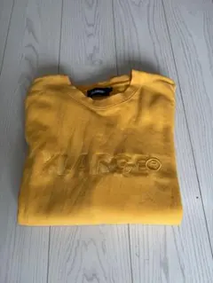 XLARGE イエロー トレーナー