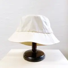 ZARA ザラ　バケットハット　ナイロン　オフホワイト