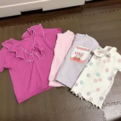 女の子　Tシャツ　100
