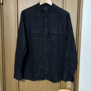 H&M メンズ リネン混シャツ S