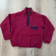 美品】90'sPatagonia シンチラ スナップT ブラック レッド - メルカリ