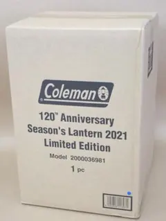 新品未開封　限定品　コールマン 120th アニバーサリー ランタン コールマン シーズンズランタン2021 コールマン120周年記念限定