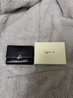agnes b. 財布　ブラック　アニエスベーのサムネイル