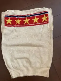 星柄ノースリーブニットのサムネイル