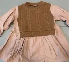 【新品、未使用】ベージュ 長袖トレーナー