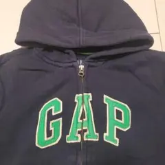 GAP Kids フード付きパーカー S (6-7) ネイビー120cm