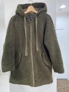 FOREVER 21 フリースジャケットL Sオリーブグリーン