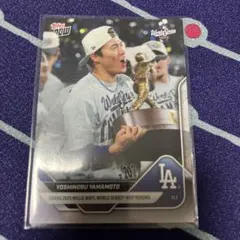 2025 Topps Now 山本由伸 ワールドシリーズ MVP ドジャース