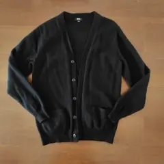 UNIQLO ウールカーディガン Lサイズブラック