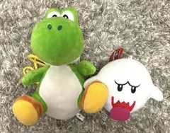 ヨッシーのぬいぐるみケース、テレサのぬいぐるみキーホルダーセット