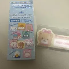 サンリオ シークレット名札バッジ タイニーチャム