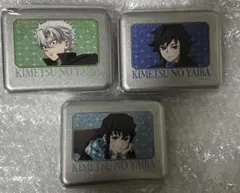 鬼滅の刃　缶入りステッカーセット　時透無一郎 冨岡義勇 不死川実弥 3点セット
