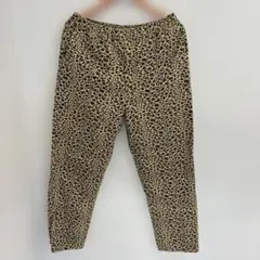 美品‼︎ Cheers レオパード柄 イージーパンツ L 21CH-SS-04