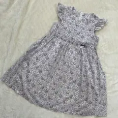 タルティーヌエショコラ リバティ　ワンピース　130cm