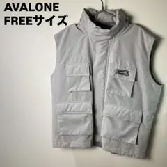 AVALONE テックベスト　カワグチジン　ストリート　テック　グレーのサムネイル