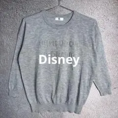 Disney セーター ニット くまのプーさん プー グレー Mサイズ