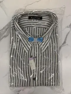 Aquascutum 長袖シャツ ストライプ柄