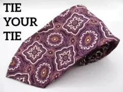 タイユアタイ【未使用品タグ付】 TIE YOUR TIE ペーズリー ネクタイ