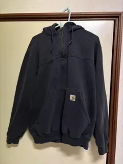 Carhartt ダークグレー フーディ